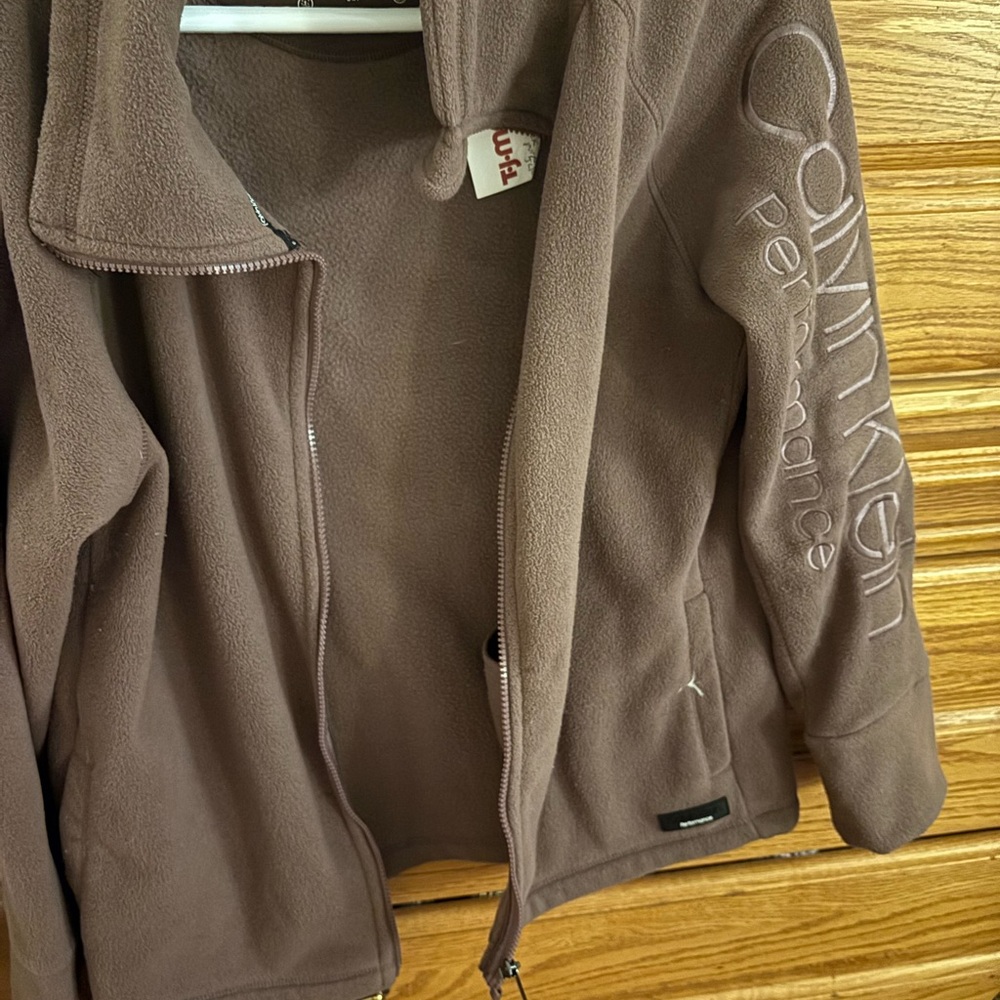 Calvin Klein PerformancePurple Fleece Jacket